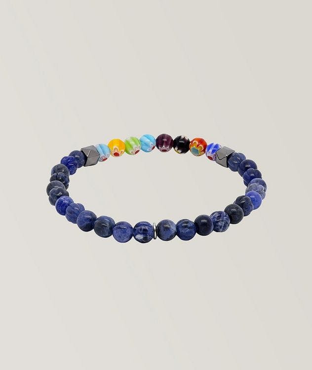 Millefiori Murano Glass Beads Bracelet  picture 2