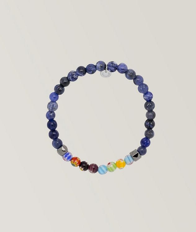 Millefiori Murano Glass Beads Bracelet  picture 3