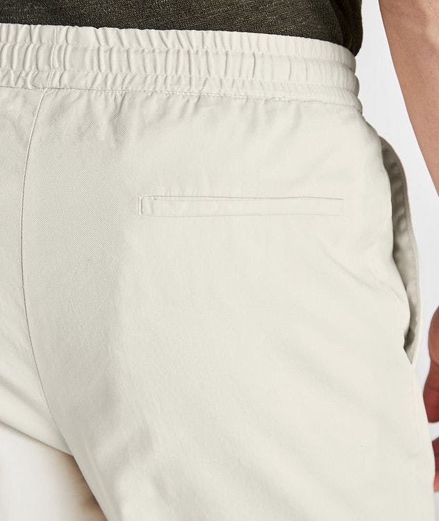 Cotton-Blend Drawstring Pants picture 5