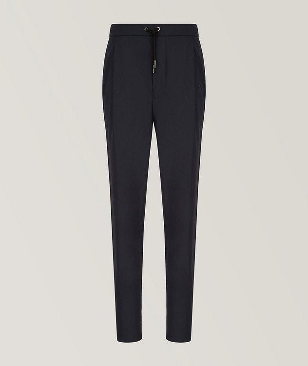 Stretch Wool-Canvas Trousers picture 1