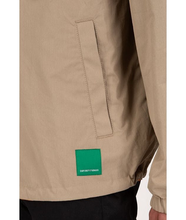 Sustainable Reversible Water-Repellent Crepe Jacket picture 8