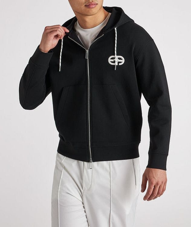 Logo Cotton-Blend Hoodie picture 3