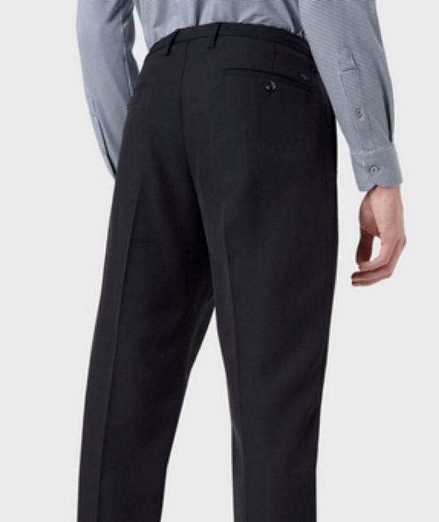 Cuffed Wool-blend Trousers picture 3