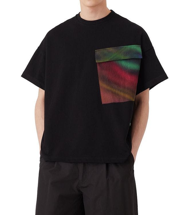Sustainable Oversized T-shirt with Printed Pocket picture 2