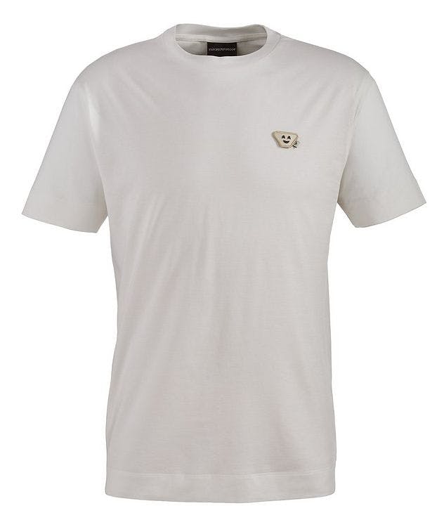 Tencel-Cotton Blend Emoji Jersey T-Shirt picture 1