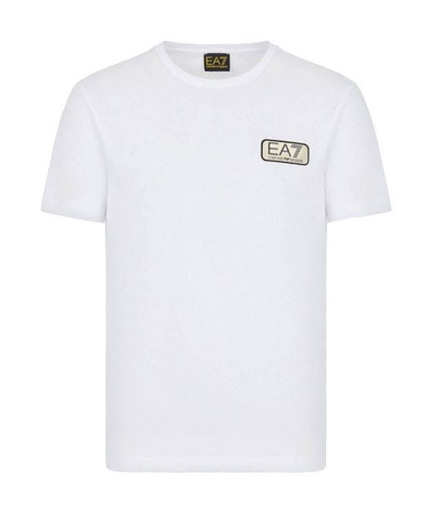 EA7 Logo Cotton T-Shirt picture 1