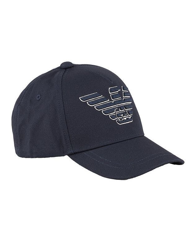 Embroidered Logo Kid's Baseball Cap picture 1