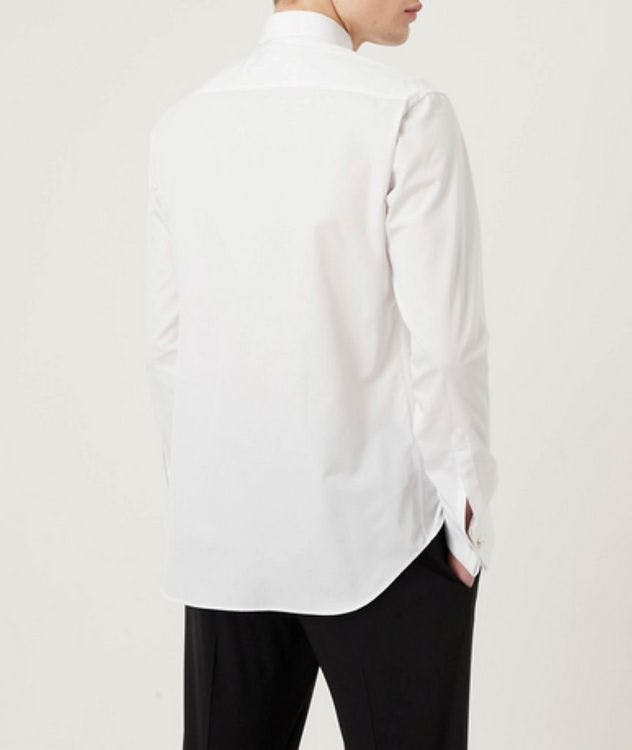 Slim-Fit Cotton Tuxedo Shirt picture 3