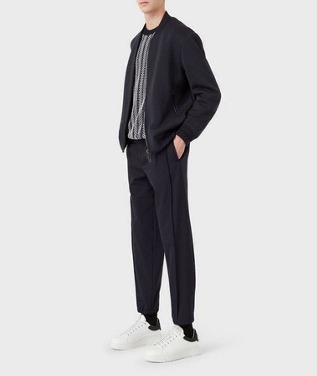 Stretch Technical Gabardine Joggers picture 6