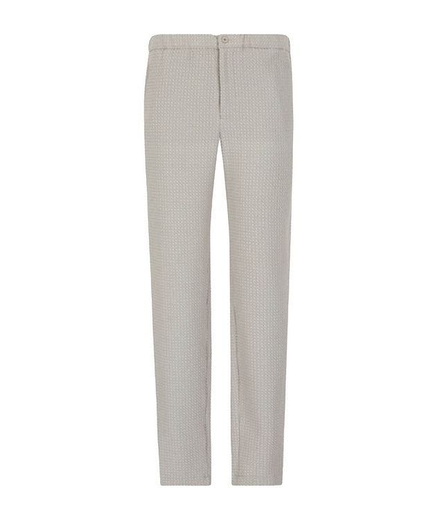 Textured Knit Trousers picture 1