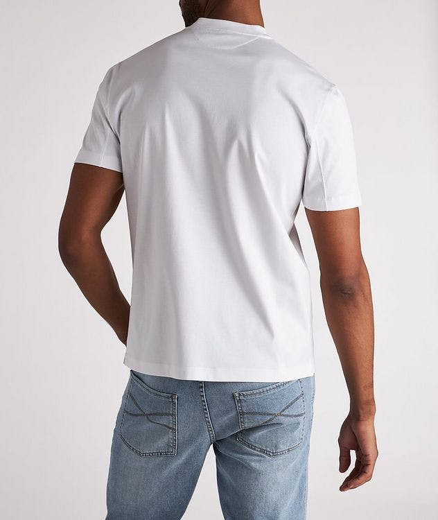 V-Neck Cotton T-Shirt picture 4