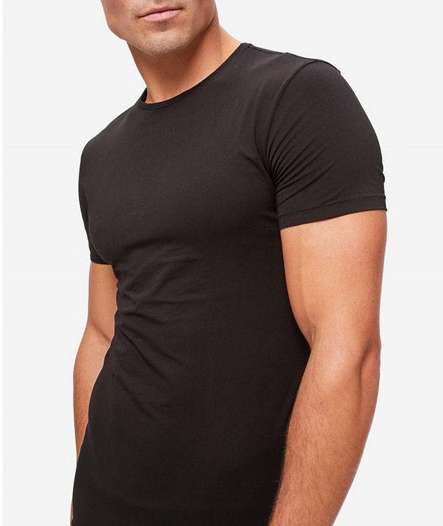 Jack Pima Stretch-Cotton Crew Neck T-Shirt picture 2