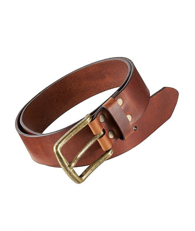 Burnished Leather Belt picture 1