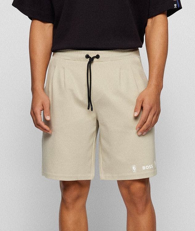 BOSS X NBA Cotton-Blend Shorts picture 2