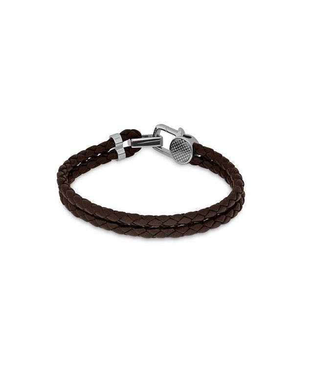 Signature Lock Leather Bracelet picture 2
