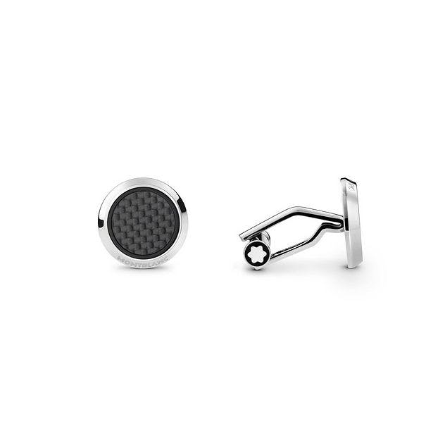 Extreme 2.0 Carbon Pattern Inlay Cufflinks picture 2