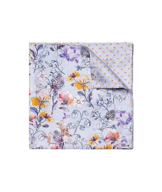 Floral Printed Silk Pocket Square picture 3