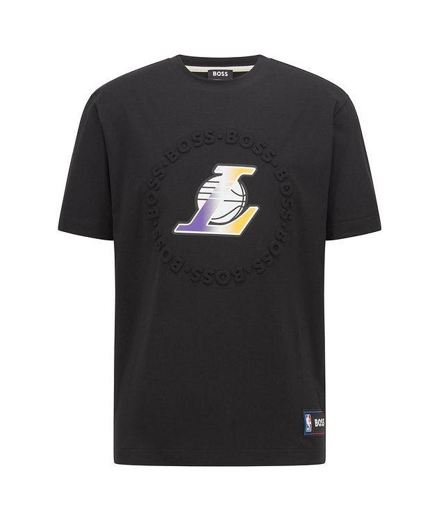 BOSS x NBA Lakers Logo T-Shirt picture 1