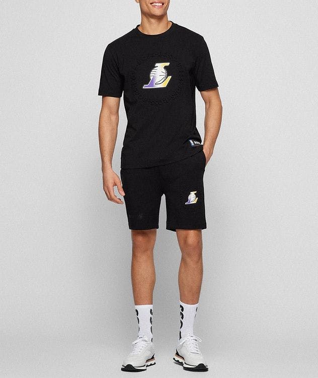 BOSS x NBA Lakers Logo T-Shirt picture 5