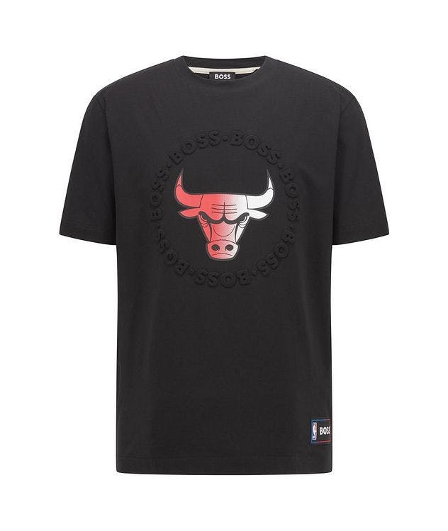 BOSS x NBA Bulls Logo T-Shirt picture 1
