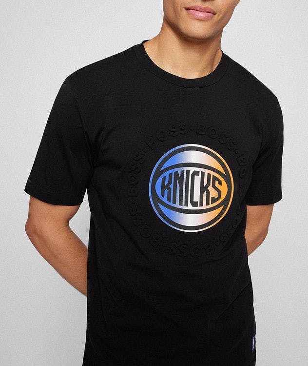 BOSS x NBA Knicks Logo T-Shirt picture 4