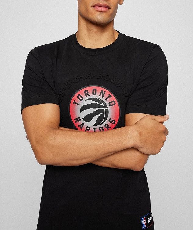 BOSS x NBA Raptors Logo T-Shirt picture 4