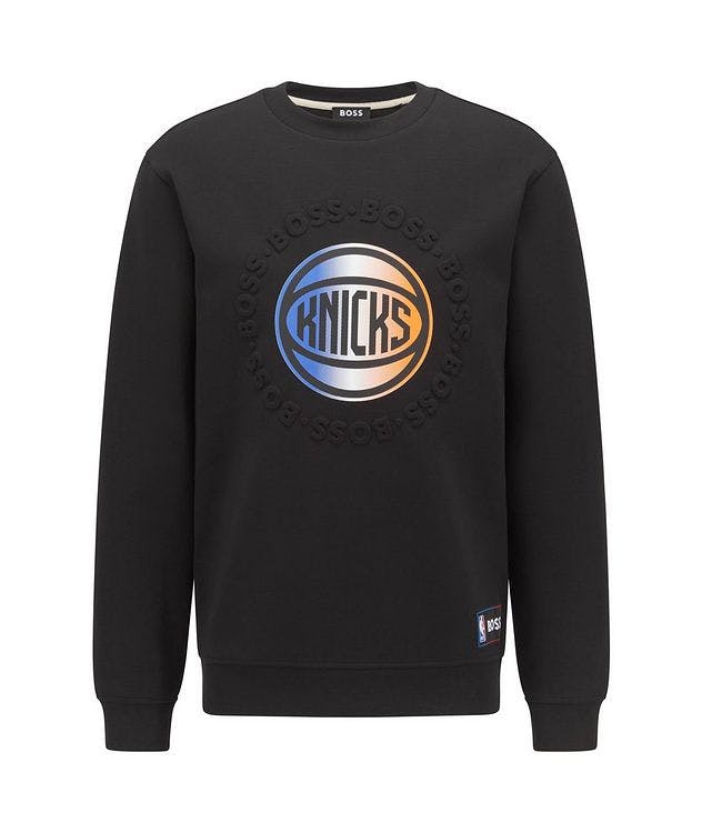 BOSS x NBA Knicks Logo Sweatshirt picture 1