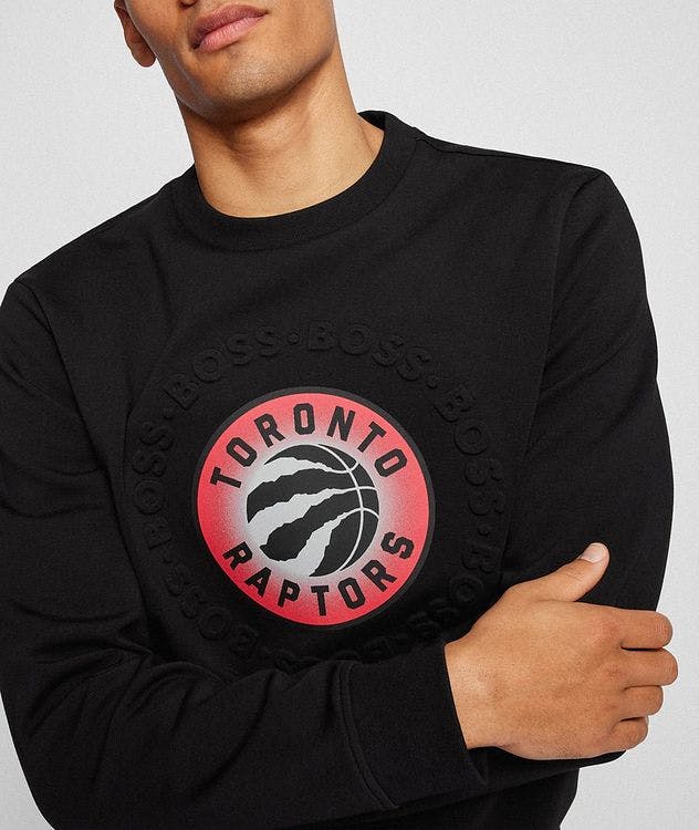 BOSS x NBA Raptors Logo Sweatshirt picture 4