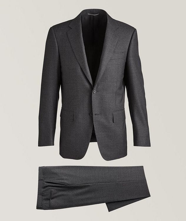 Contemporary Fit Puppytooth Wool Suit picture 1