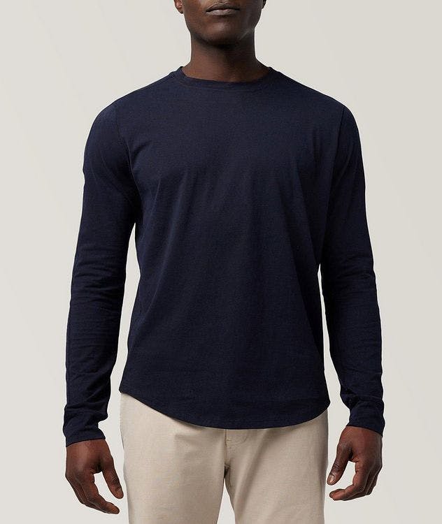 Long Sleeve Premium Cotton Jersey T-shirt picture 1