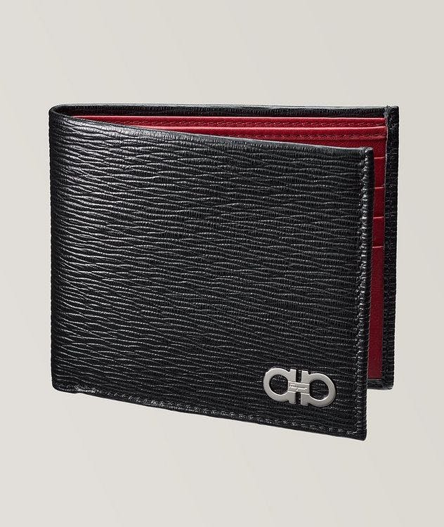 Gancini Textured Leather Bifold Wallet picture 1