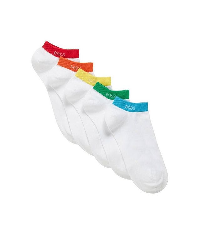 BOSS Pride Collection 5-Pack Rainbow Ankle Socks  picture 1