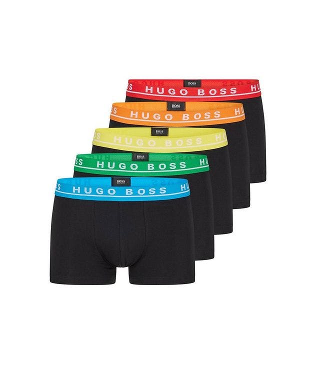BOSS Pride Collection Stretch-Cotton 5-Pack Trunks picture 1