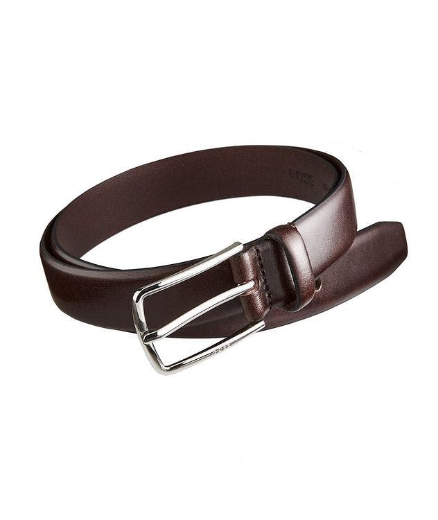 Chuck Polished Smooth Leather Belt picture 1