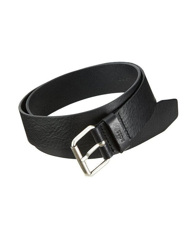 Serge Italian-Leather Pin-Buckle Belt picture 1