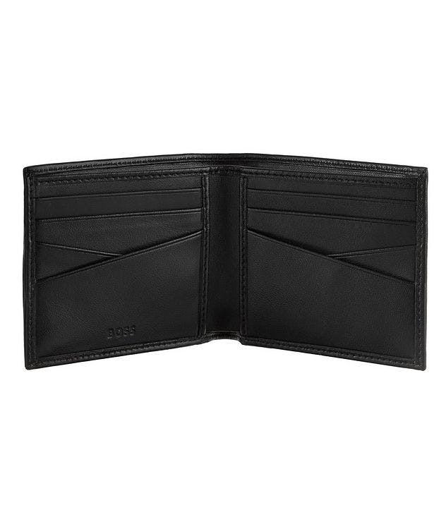 Micro Grained Leather Bifold Wallet picture 2