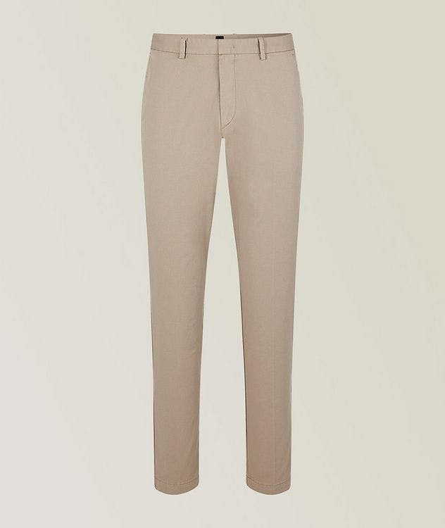 Slim-Fit Stretch-Cotton Gabardine Chino Pants picture 1