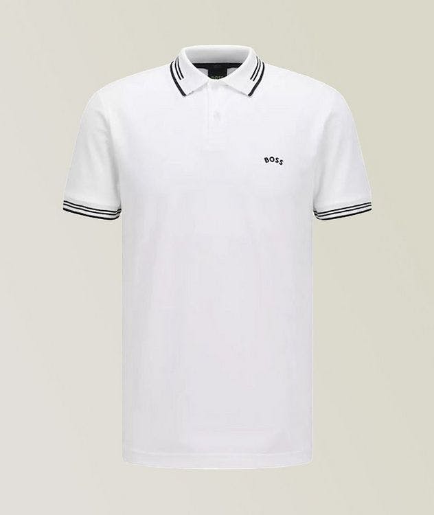 Paul Curved Stretch-Cotton Polo picture 1