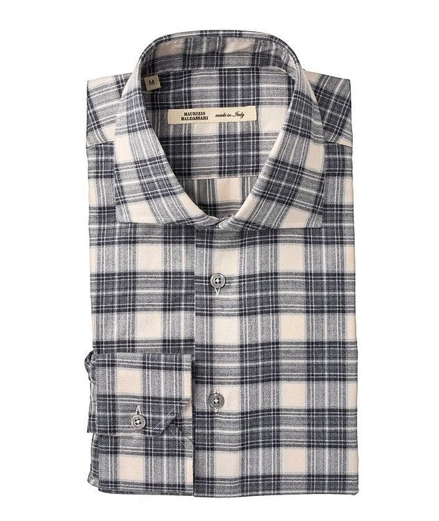 Checked Cotton Flannel Sport Shirt picture 1