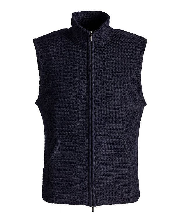 Eco-Tech Wool Knit Vest picture 1