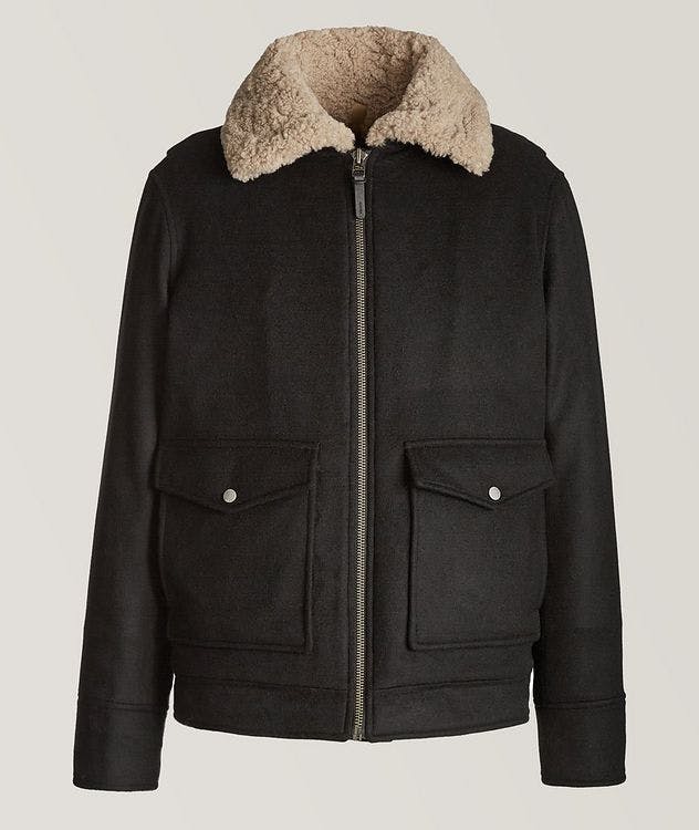 Burnaby Shearling Aviator Jacket picture 1