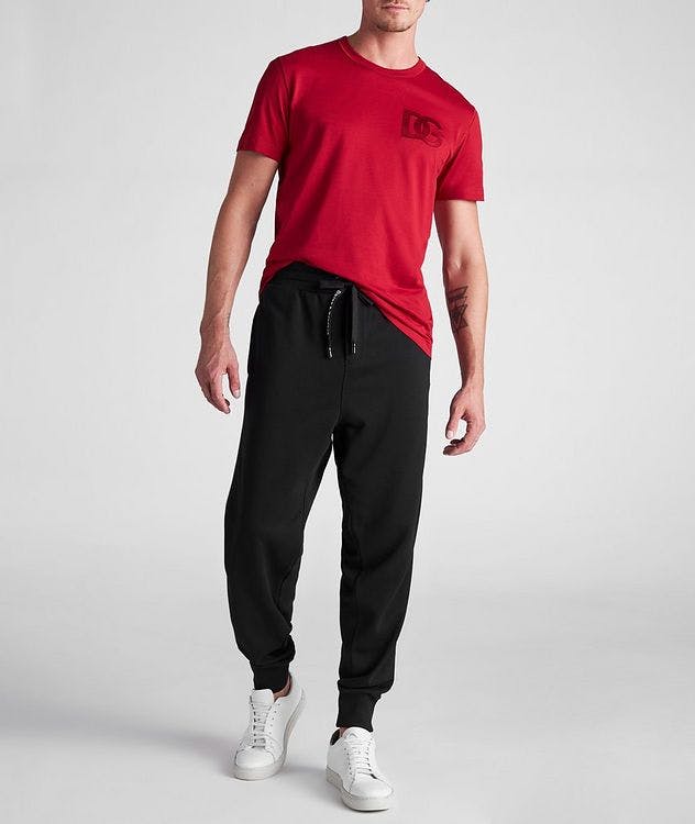 Logo Embossed Jersey Cotton Jogging Pants picture 2