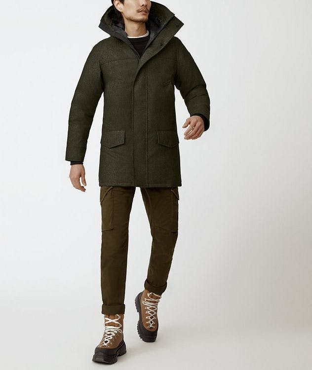 Langford Wool-Blend Down-Filled Parka  picture 3