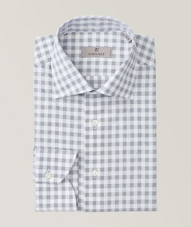 Contemporary Fit Cotton Gingham Shirt picture 1
