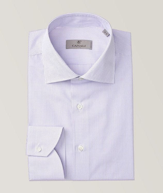 Contemporary Fit Checked Cotton Shirt picture 1