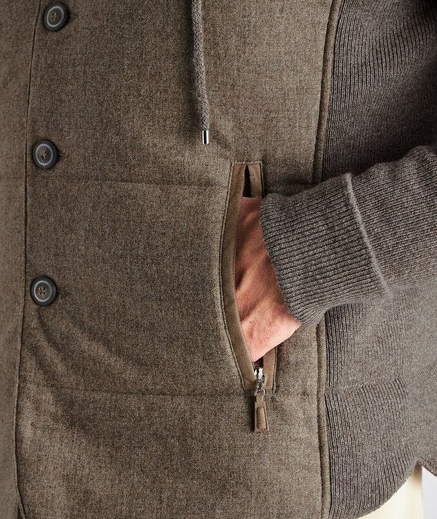 Wool Flannel Knit Jacket picture 7
