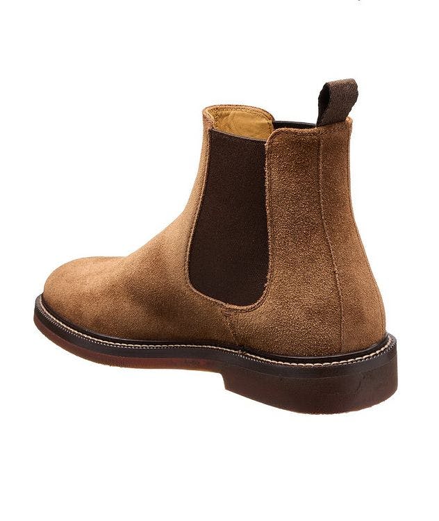 Calfskin Suede Chelsea Boots picture 2