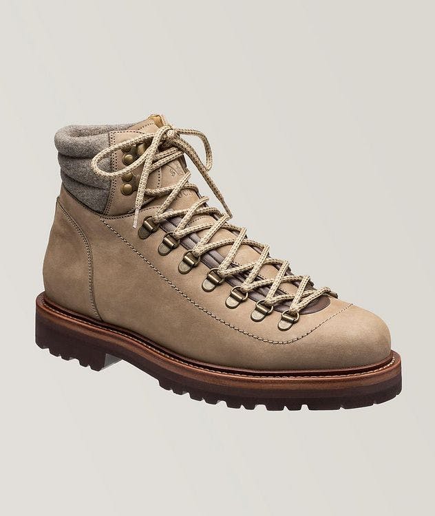 Mountain-Style Nubuck Boots picture 1