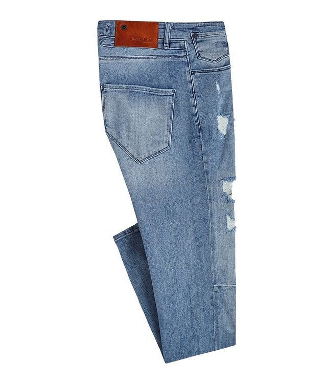 Rey Slim Fit Distressed Jeans picture 1