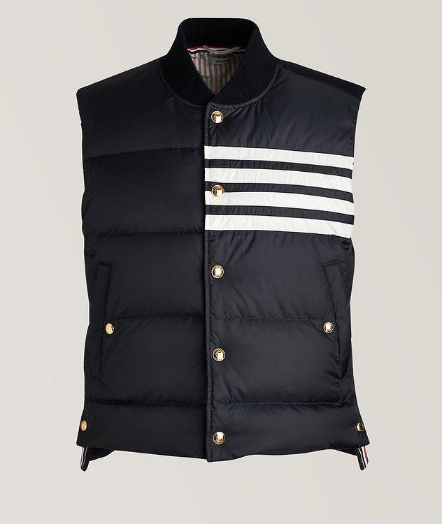 Quilted Down Nylon 4Bar Vest picture 1